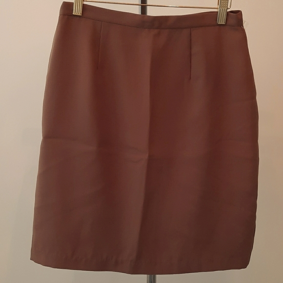 NWT Brown Skirt - Picture 1 of 2
